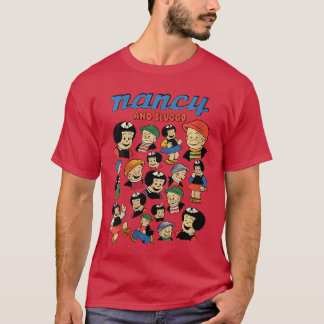 Damen Nancy und Sluggo Comic Vielfache von Nancy a T-Shirt