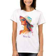 Damen Natur-Vibe Grafik T-Shirt – Mädchen