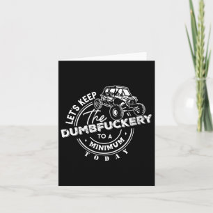 Damen nebeneinander Utv 4x4 Lasse Dumbery Behalten Karte