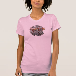 Damen-neuer tragischer Echo-Entwurf T-Shirt