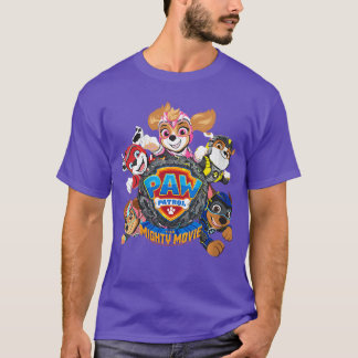 Damen PAW Patrolhe Mighty Movie Flying VNeck vint T-Shirt