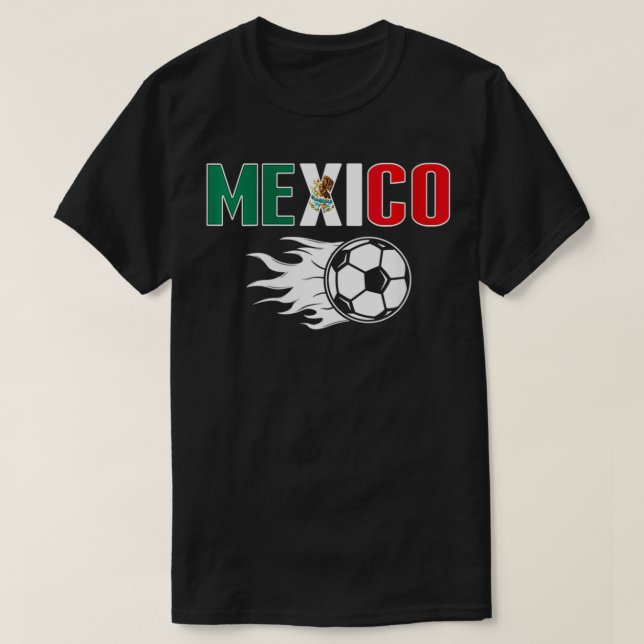 Damen Proud Mexico Fußball Fans Jersey - Mexikanis T-Shirt (Design vorne)