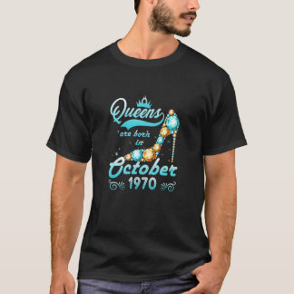 Damen Queen 51. Geburtstags-Geschenkqueen sind Geb T-Shirt