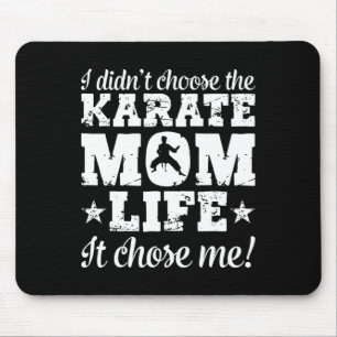 Damen Retro Ich habe nicht das Karate-Mutter-Leben Mousepad