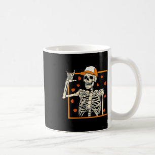 Damen Rock &amp; Roll Skelett Rock On Rockstar  Kaffeetasse