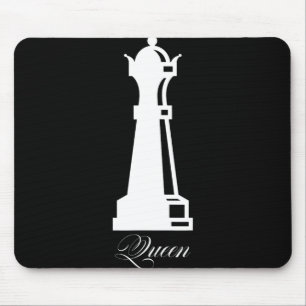 Damen Schachfigur Halloween-Kostüm Schachliebhaber Mousepad