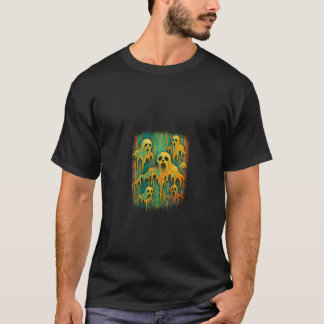 Damen Schmelzender Geist Triefende Verängstigte Ge T-Shirt