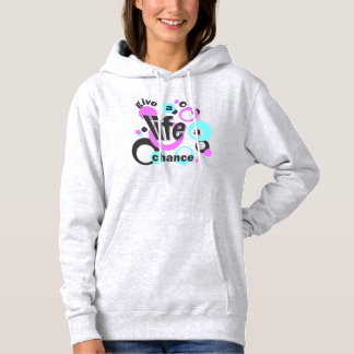 Damen-Shirts mit einem sprudelnden Design. Hoodie