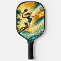 Damen-Sommer-Champion-Pickleball-Schläger | Tropic