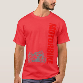 Damen Sportrennen Motorrad VNeck 1 T-Shirt