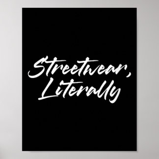 Damen Streetwear Lustig Sarkastisch Humor V-Aussch Poster