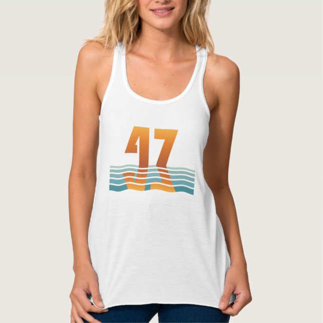 Damen Sunset 47 Tank Top -- Version 2 (Vorderseite)