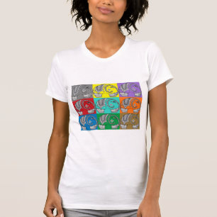 Damen-T - Shirt der indischen Elefanten