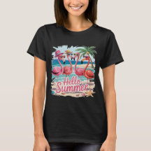 Damen-T-Shirt „Hello Summer“