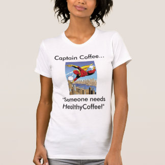 Damen-T - Shirt "Kapitän-Coffee"