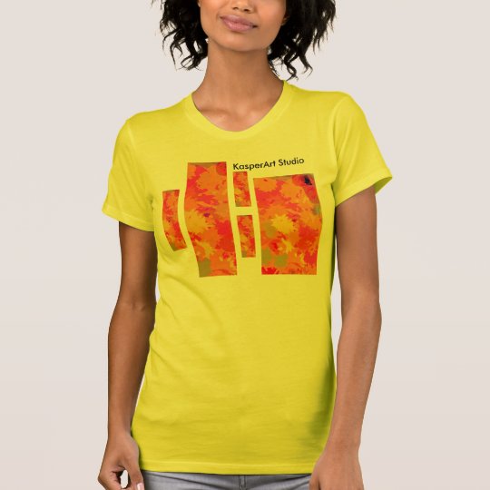 Damen-T-Shirt KasperArt Studio-Blockbauweise T-Shirt