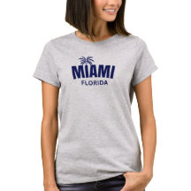 Damen-T-Shirt Miami Florida
