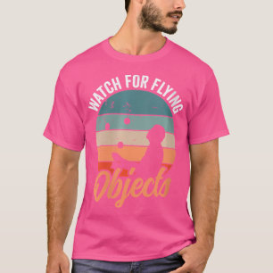 Damen-Uhr für Jonglieren von fliegenden Objekten L T-Shirt