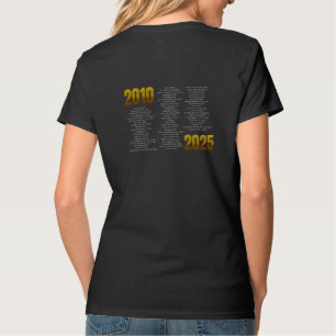 Damen V-Ausschnitt - RS 15. Jubiläums-Shirt MIT Pr T-Shirt