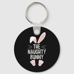Damen V-Ausschnitt The Naughty Bunny Schlüsselanhänger