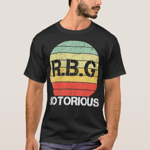 Damen Vintage Ruth Bader Ginsburg Notorious RBG P T-Shirt