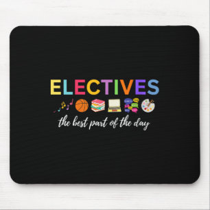 Damen Wahlen The Part Of The Day V-Ausschnitt  Mousepad