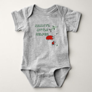 Damen-Wanze der Helfer des Kindermädchens cooles Baby Strampler