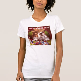 Damen-Welpen-Spieler-T - Shirt