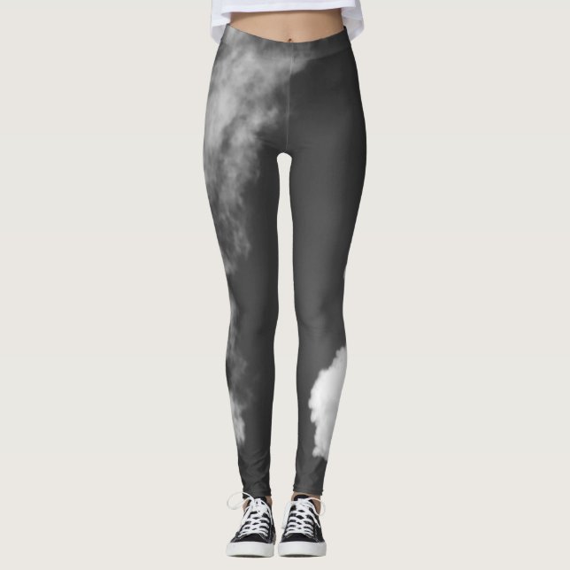 Damenfrauen im Super-Öko-Stil Leggings (Vorderseite)