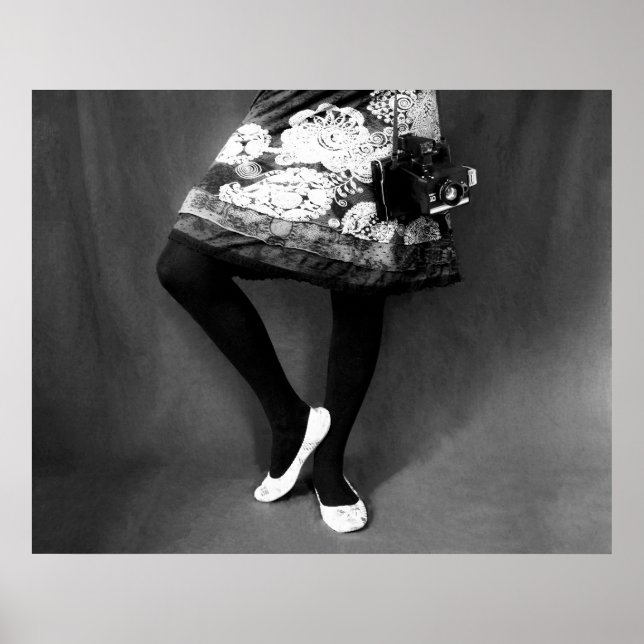 Damenfüße Poster (Vorne)