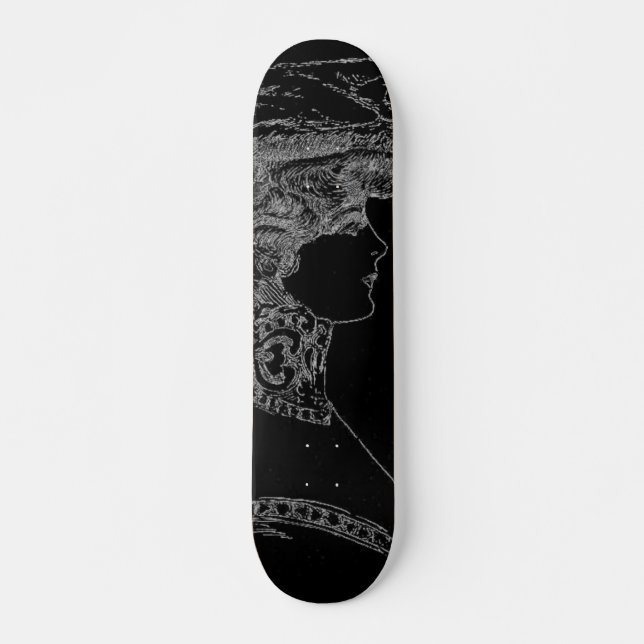 Damenhut-Skateboard Skateboard (Vorne)