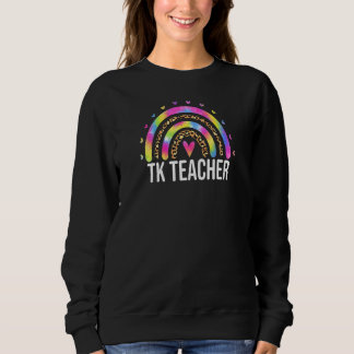 Damenlehrerin für Übergangskindergarten Tie-Dye-L Sweatshirt