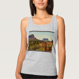 Damenoberseite - Landschaft von Sedona Tank Top