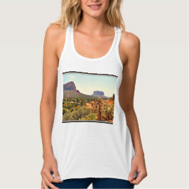 Damenoberseite - Landschaft von Sedona Tank Top