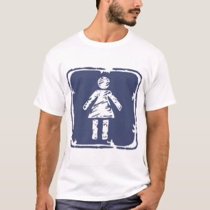 Damentoilette-Zeichen T-Shirt