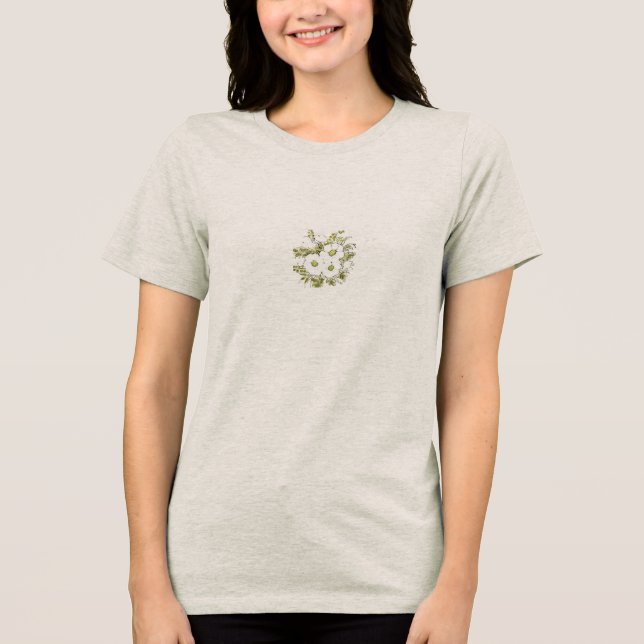 Damentri-Shirt Tri-Blend Shirt (Vorderseite)