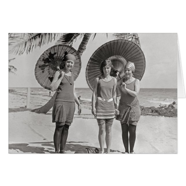 Dames à la plage, 1920 (Devant horizontal)