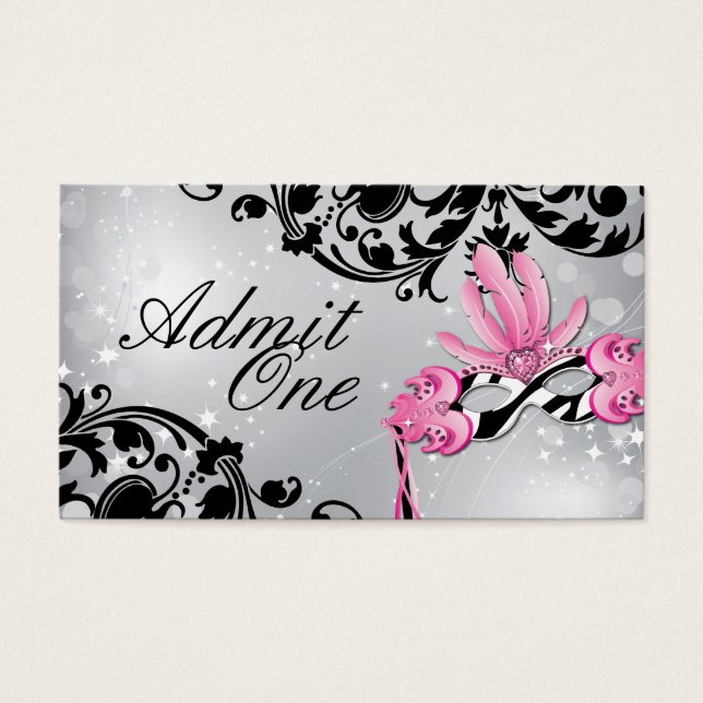 Dames Night - Masquerade Tickets d'entrée (Devant)