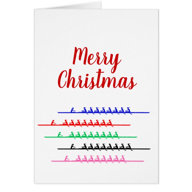 Dames Race Rowers - Jusqu'à cinq bateaux (Devant)