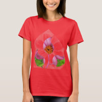 Dames trompeuses débardeur ou T-shirt de fleurs