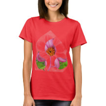 Dames trompeuses débardeur ou T-shirt de fleurs