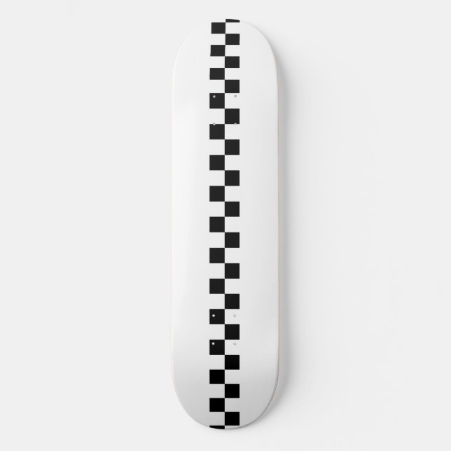 Damespiel Skateboard (Vorderseite)