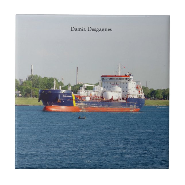 Damia Desgagnes tile Fliese (Vorderseite)