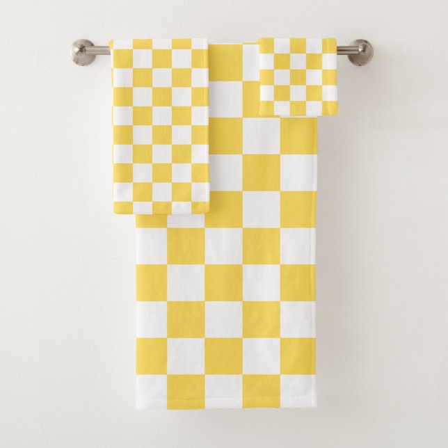 Damier jaune visuel classique  (En situation)