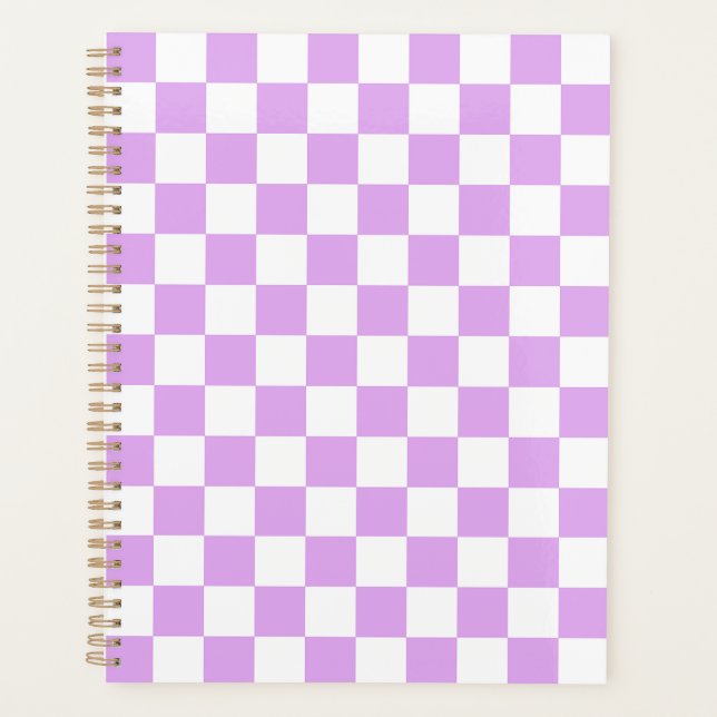 Damier lavande clair classique (Devant)