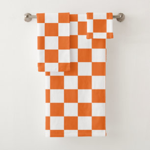 Damier orange