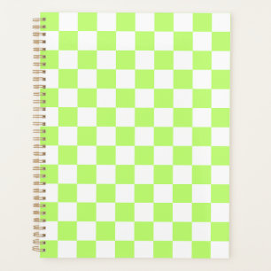 Damier visuel classique lime