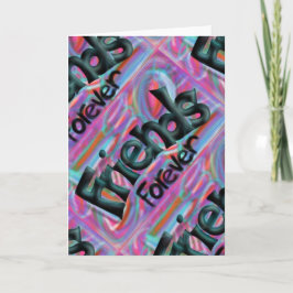 D'amis carte de voeux pour toujours