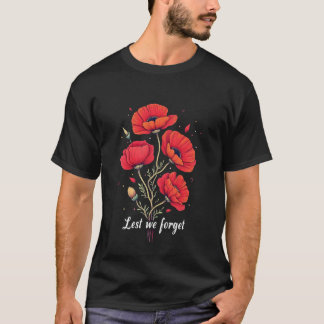 Damit wir nicht den T - Shirt, die Erinnerungsarme T-Shirt