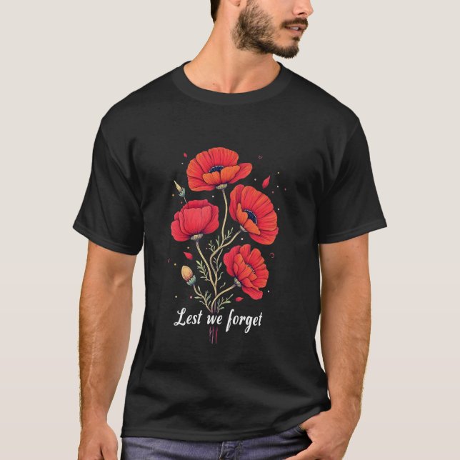 Damit wir nicht den T - Shirt, die Erinnerungsarme T-Shirt (Vorderseite)